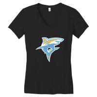 Long Island Sharks Women's V-neck T-shirt | Artistshot