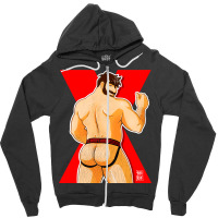 Adam Likes Jockstraps   Red Zipper Hoodie | Artistshot