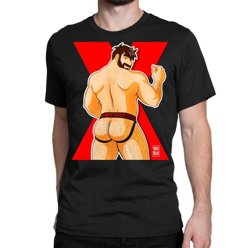 Adam Likes Jockstraps   Red Classic T-shirt by venooskafilav | Artistshot