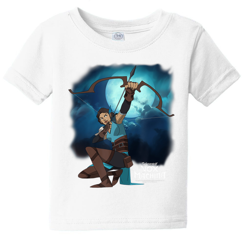 The Legend Of Vox Machina Vex With Bow And Arrow T Baby Tee | Artistshot