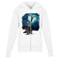 The Legend Of Vox Machina Vex With Bow And Arrow T Youth Zipper Hoodie | Artistshot