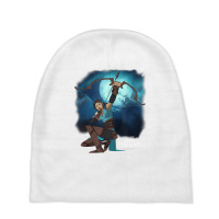 The Legend Of Vox Machina Vex With Bow And Arrow T Baby Beanies | Artistshot