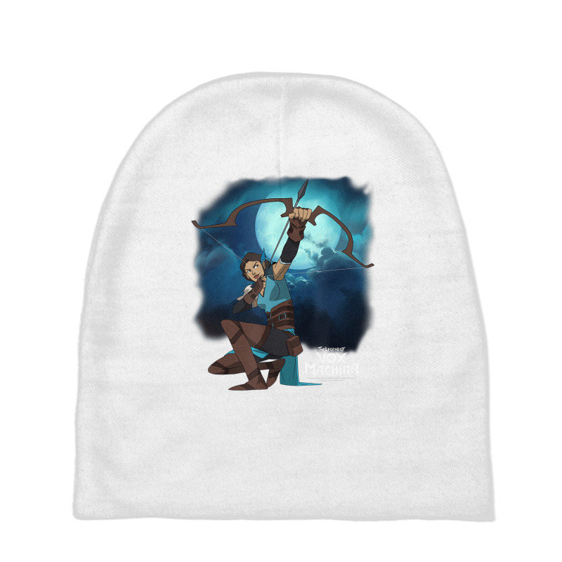 The Legend Of Vox Machina Vex With Bow And Arrow T Baby Beanies | Artistshot