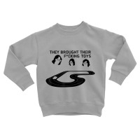 Slap Shot Brothers   They Brought Their Toys Shirt Toddler Sweatshirt | Artistshot