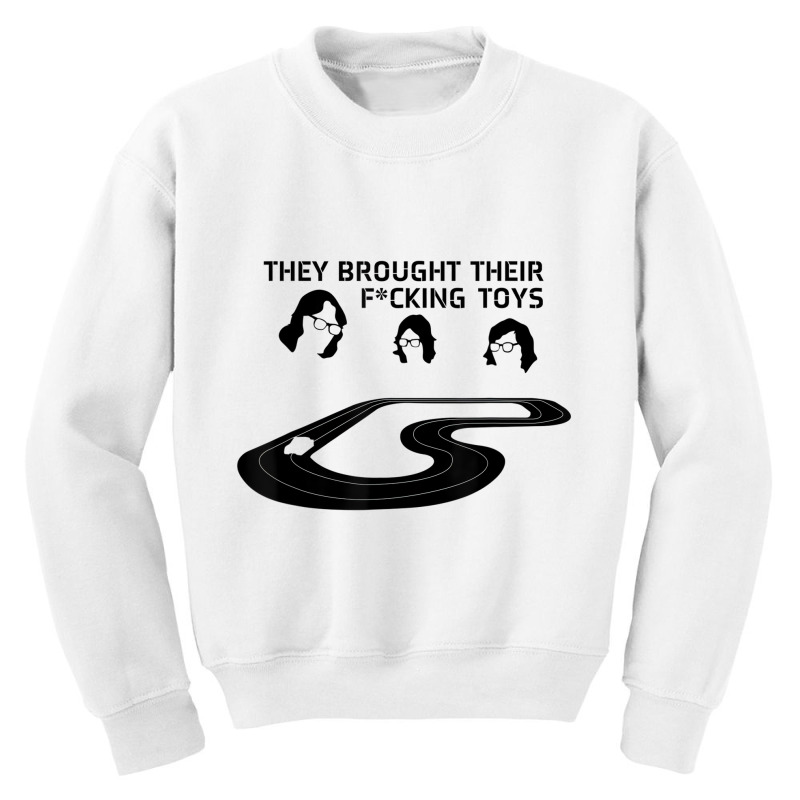 Slap Shot Brothers   They Brought Their Toys Shirt Youth Sweatshirt | Artistshot