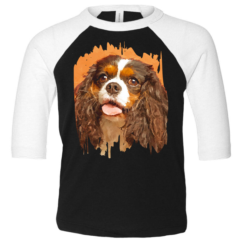 Cavalier King Charles Spaniel T  Shirt Cavalier King Charles Spaniel T Toddler 3/4 Sleeve Tee | Artistshot