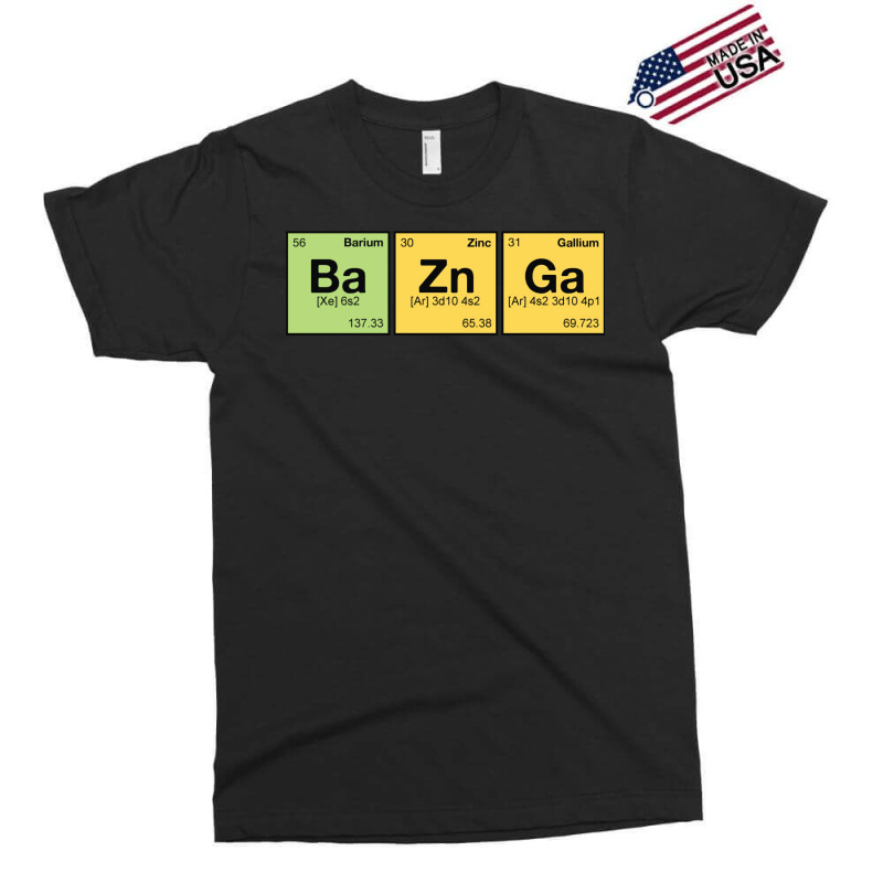 Ba Zn Ga!   Periodic Elements Scramble 1 Exclusive T-shirt by venooskafilav | Artistshot