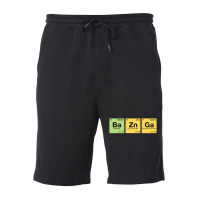 Ba Zn Ga!   Periodic Elements Scramble 1 Fleece Short | Artistshot