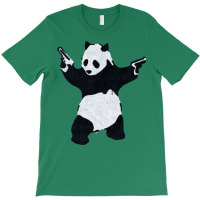 Banksy Panda With Guns T-shirt | Artistshot