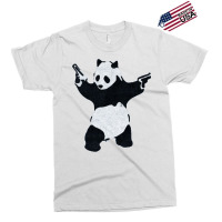 Banksy Panda With Guns Exclusive T-shirt | Artistshot