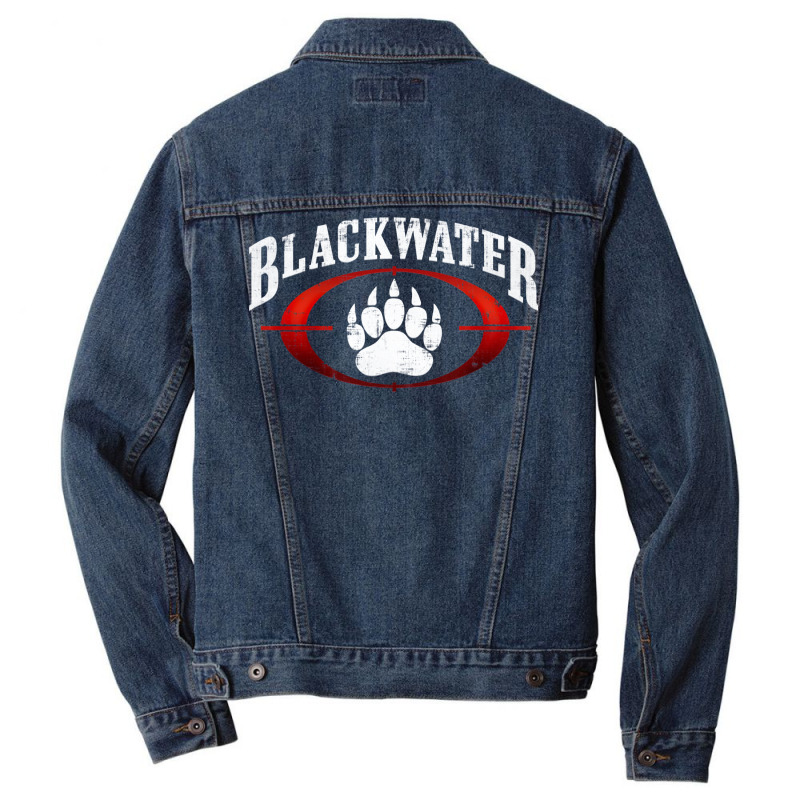 Blackwater Security Men Denim Jacket by venooskafilav | Artistshot