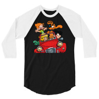 Boule Et Bill (billy And Buddy) In The Car 3/4 Sleeve Shirt | Artistshot