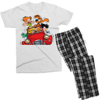 Boule Et Bill (billy And Buddy) In The Car Men's T-shirt Pajama Set | Artistshot