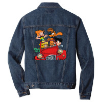 Boule Et Bill (billy And Buddy) In The Car Men Denim Jacket | Artistshot