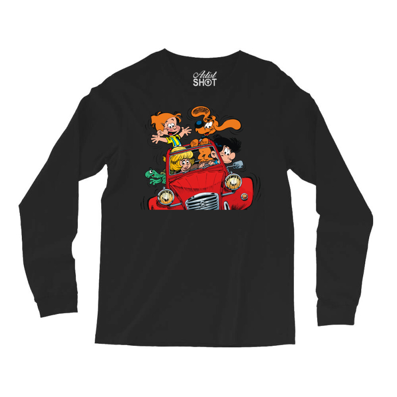 Boule Et Bill (billy And Buddy) In The Car Long Sleeve Shirts by venooskafilav | Artistshot