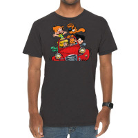 Boule Et Bill (billy And Buddy) In The Car Vintage T-shirt | Artistshot