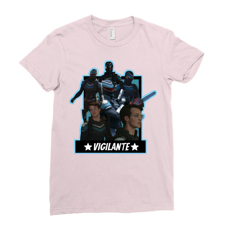 Cute Vigilante Peacemaker Ladies Fitted T-shirt | Artistshot