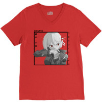 Chisato Nishikigi   Lycoris Recoil V-neck Tee | Artistshot