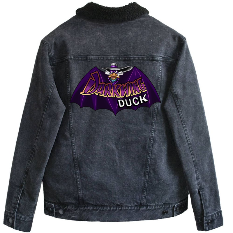 Darkwing Duck Crossover Symbol 1 Unisex Sherpa-Lined Denim Jacket by venooskafilav | Artistshot