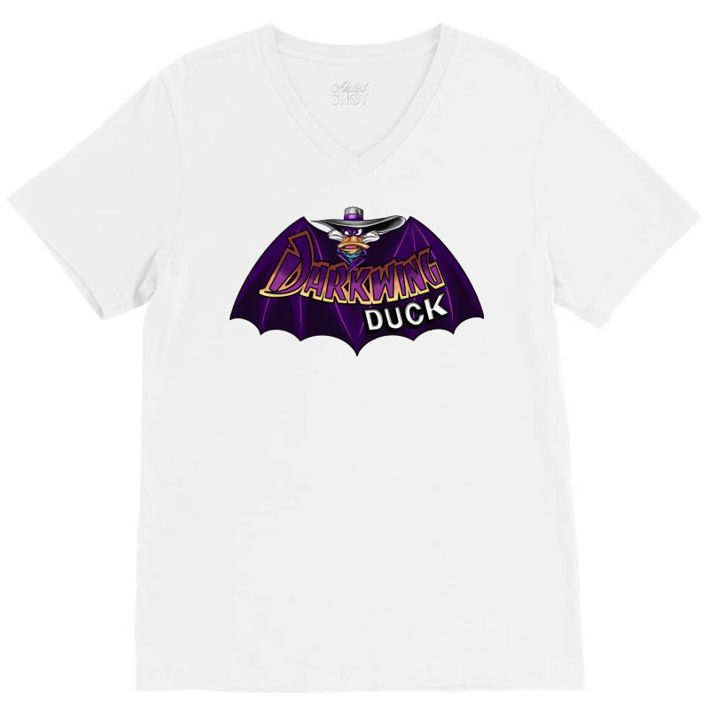 Darkwing Duck Crossover Symbol 1 V-Neck Tee by venooskafilav | Artistshot