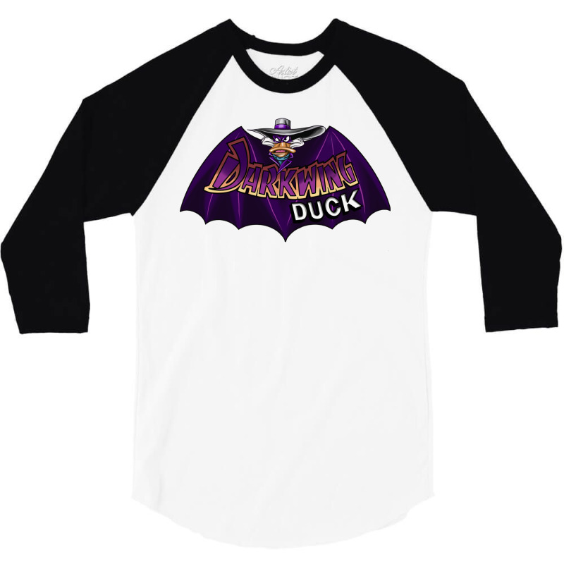 Darkwing Duck Crossover Symbol 1 3/4 Sleeve Shirt by venooskafilav | Artistshot