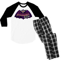 Darkwing Duck Crossover Symbol 1 Men's 3/4 Sleeve Pajama Set | Artistshot