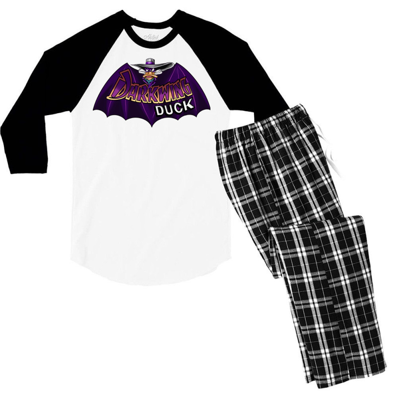 Darkwing Duck Crossover Symbol 1 Men's 3/4 Sleeve Pajama Set by venooskafilav | Artistshot