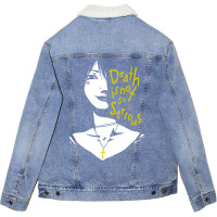 Death Is Not So Serious Unisex Sherpa-lined Denim Jacket | Artistshot