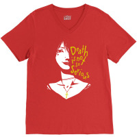 Death Is Not So Serious V-neck Tee | Artistshot