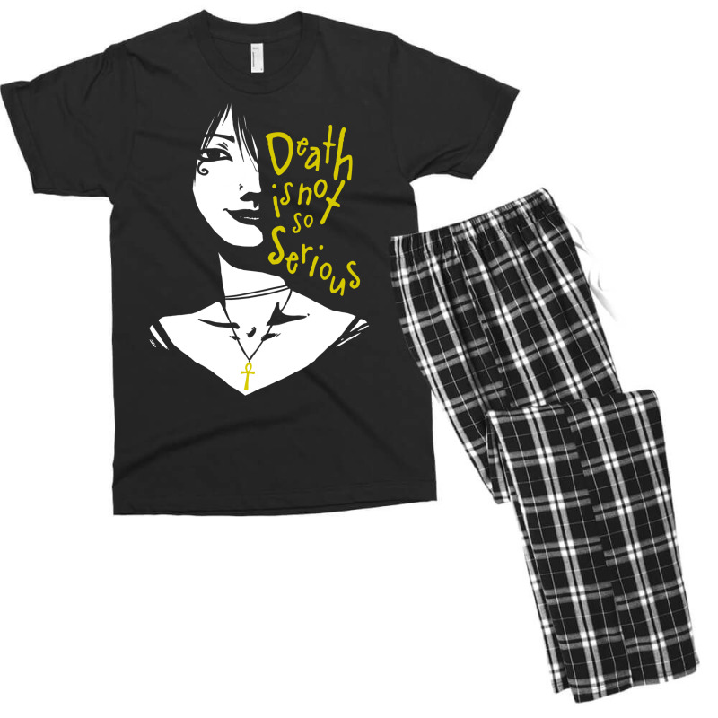 Death Is Not So Serious Men's T-shirt Pajama Set by venooskafilav | Artistshot