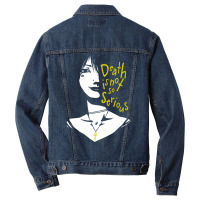 Death Is Not So Serious Men Denim Jacket | Artistshot