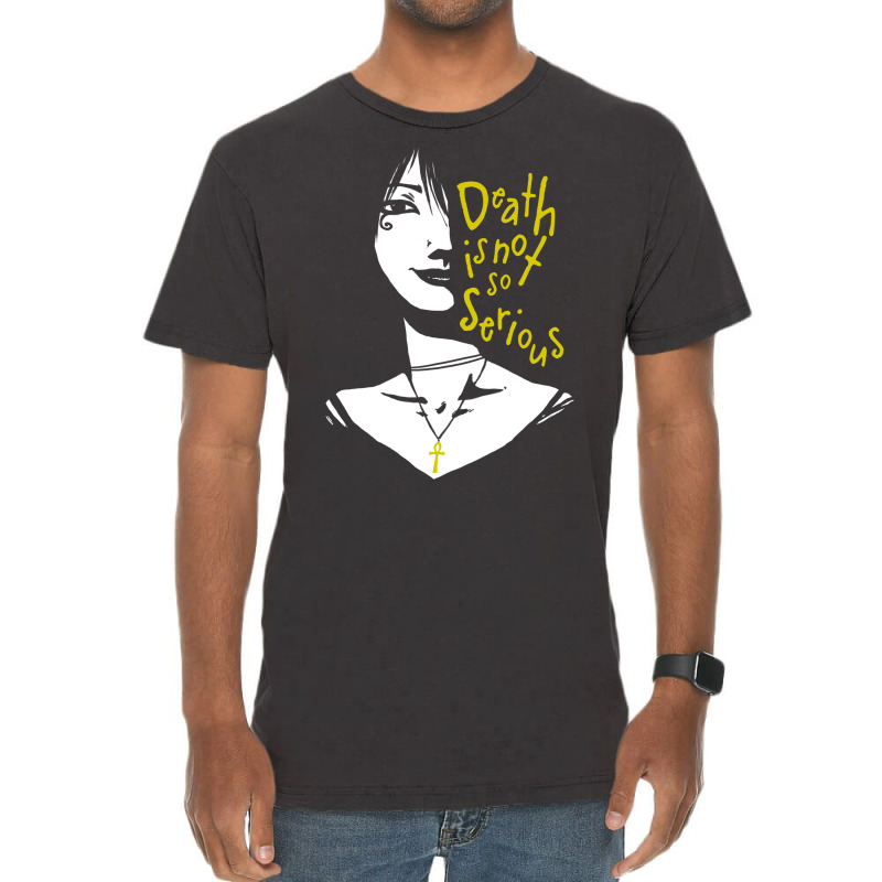 Death Is Not So Serious Vintage T-Shirt by venooskafilav | Artistshot