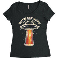 Ufo Flying Saucer Invasion 1950's Sience Fiction A Women's Triblend Scoop T-shirt | Artistshot