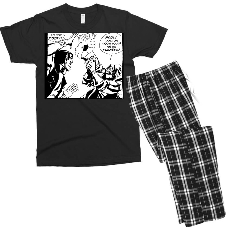 Dr. Doom Toots Men's T-shirt Pajama Set by tsenaadzorg | Artistshot