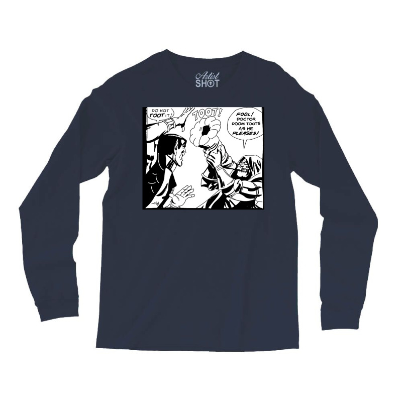 Dr. Doom Toots Long Sleeve Shirts by tsenaadzorg | Artistshot