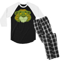 He Man Cringer Face Men's 3/4 Sleeve Pajama Set | Artistshot