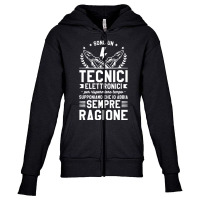 They Are An Electronic Technicians To Save Time T Youth Zipper Hoodie | Artistshot