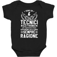 They Are An Electronic Technicians To Save Time T Baby Bodysuit | Artistshot