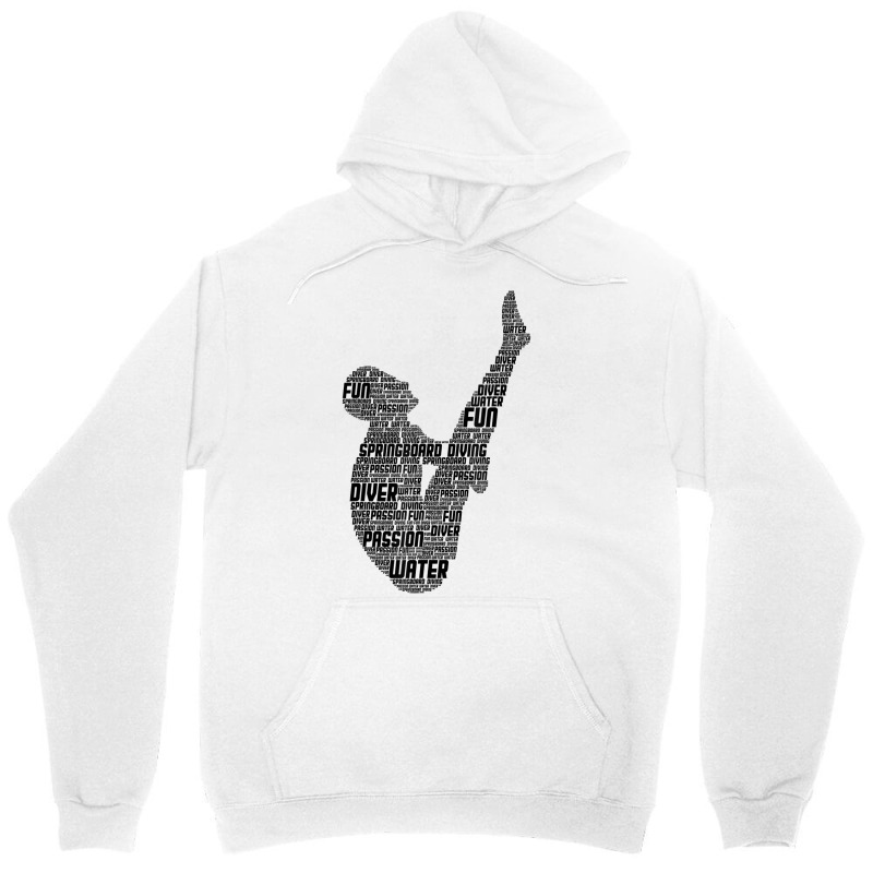 Springboard Diver Springboard Diving Platform Divi Unisex Hoodie by mauthe | Artistshot