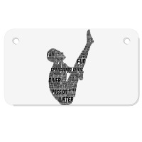 Springboard Diver Springboard Diving Platform Divi Motorcycle License Plate | Artistshot