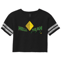 Hell Yeah   Kiteman  Supervillain Scorecard Crop Tee | Artistshot