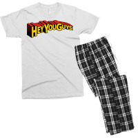 Hey You Guys! Men's T-shirt Pajama Set | Artistshot