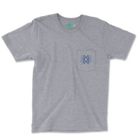 Bureau Of Balance Floral   Blue Pocket T-shirt | Artistshot