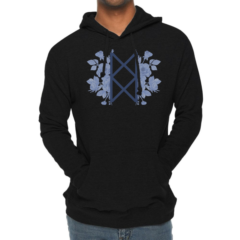 Bureau Of Balance Floral   Blue Lightweight Hoodie | Artistshot