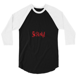 scream 3/4 Sleeve Shirt | Artistshot