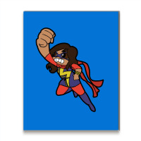 Kamala Khan Metal Print Vertical | Artistshot