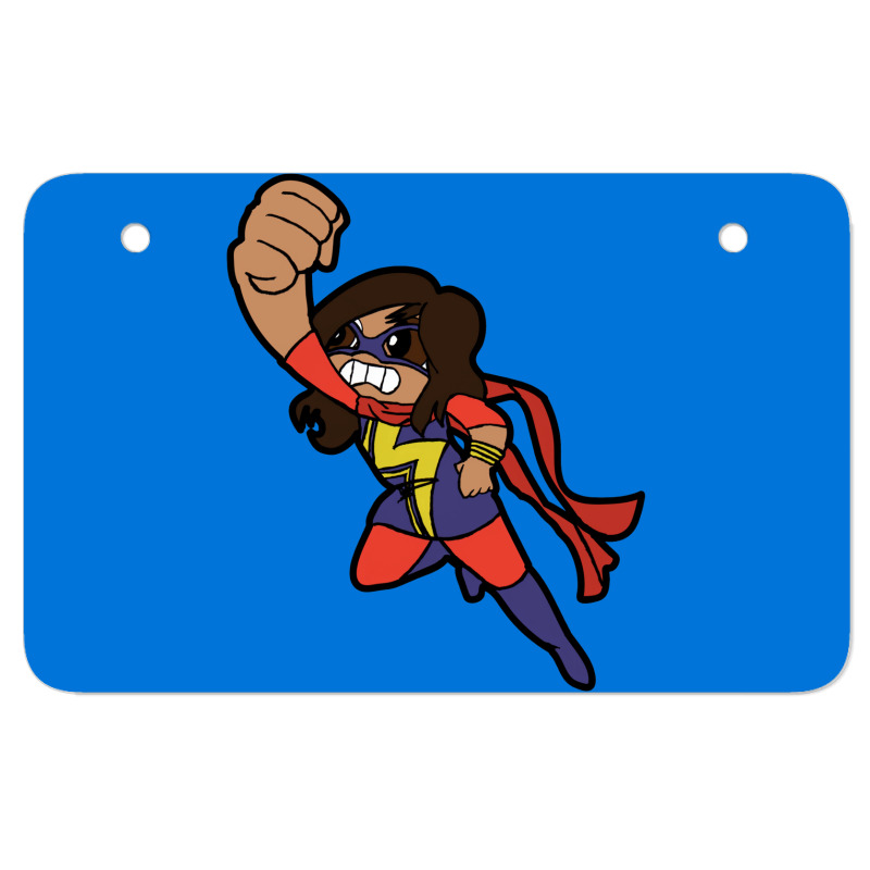 Kamala Khan Atv License Plate | Artistshot