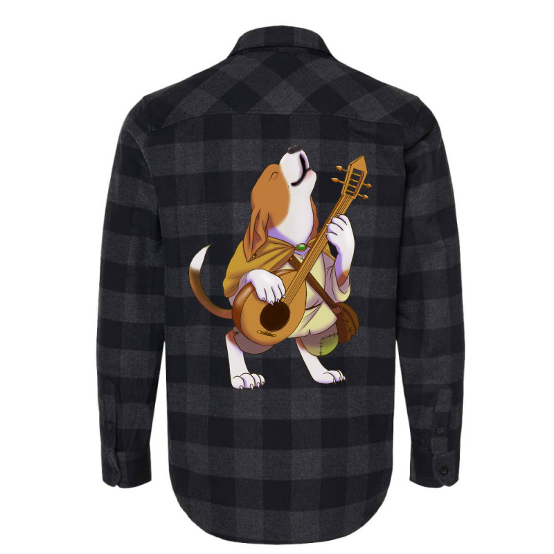 D&d Doggo   Beagle Bard Flannel Shirt | Artistshot