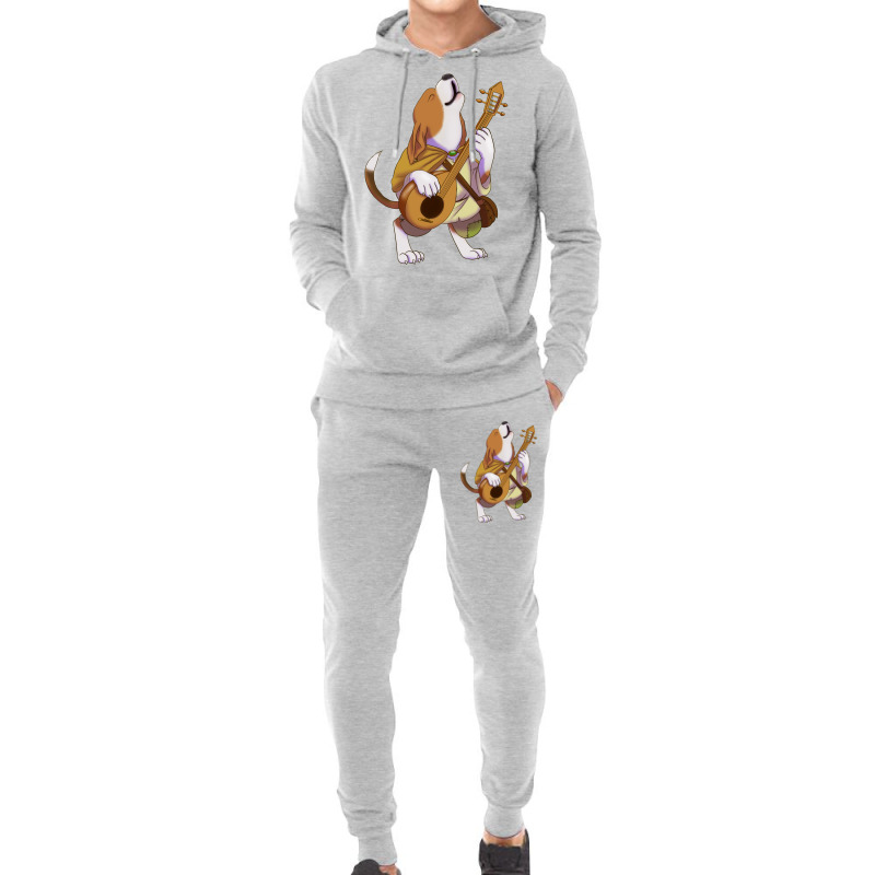 D&d Doggo   Beagle Bard Hoodie & Jogger Set | Artistshot