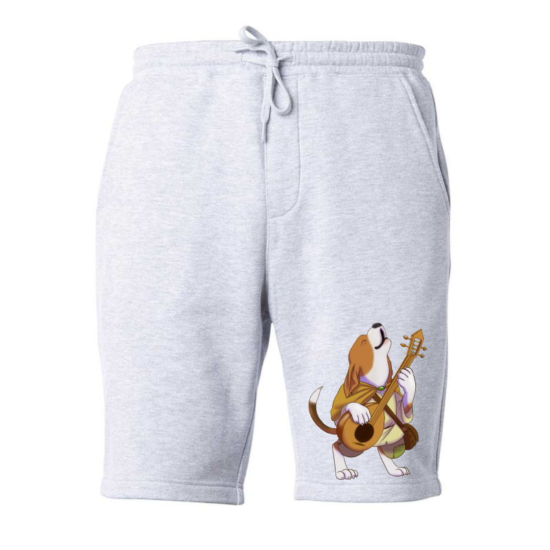 D&d Doggo   Beagle Bard Fleece Short | Artistshot